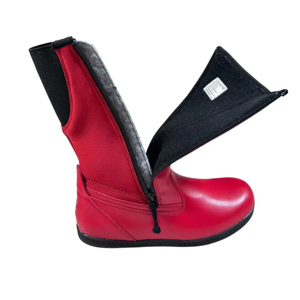 Billy Boots Red Rain Boot 5 Kids Inclusion Zip Outdoors Play School Adaptive